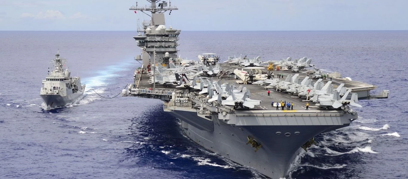 ΗΠΑ: Αποχωρεί το αεροπλανοφόρο USS Nimitz από τον Περσικό κόλπο